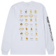 Huf Ανδρική μακρυμάνικη μπλούζα Jewelry L/S Tee